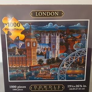 Dowdle Folk Art London 1000 Piece Puzzle